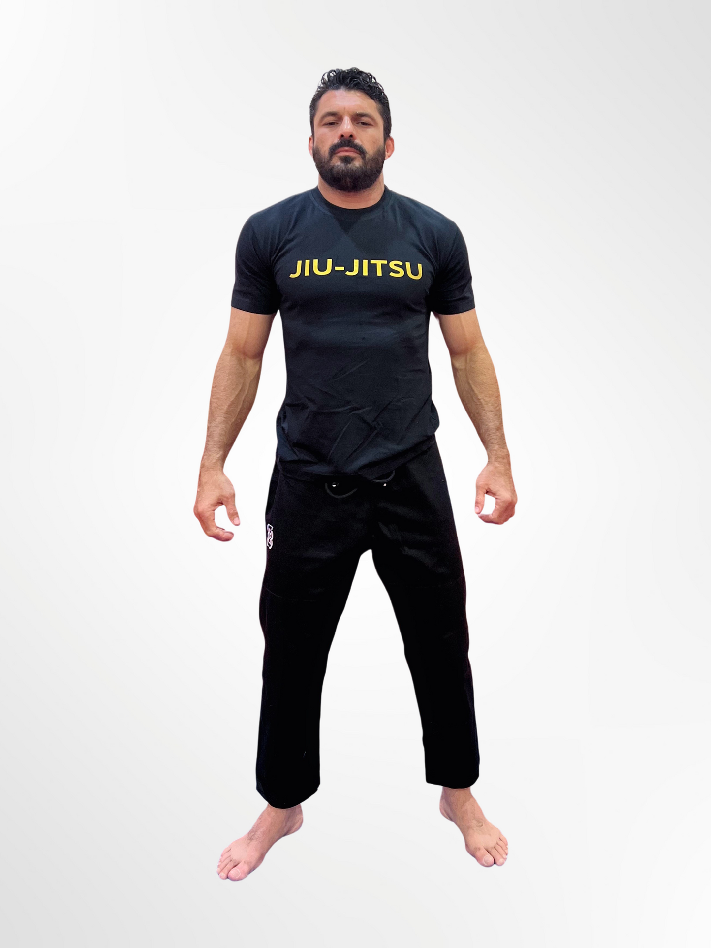 Jiu-jitsu t-shirt-black and gold